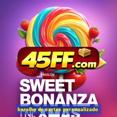 baralho de cartas personalizado